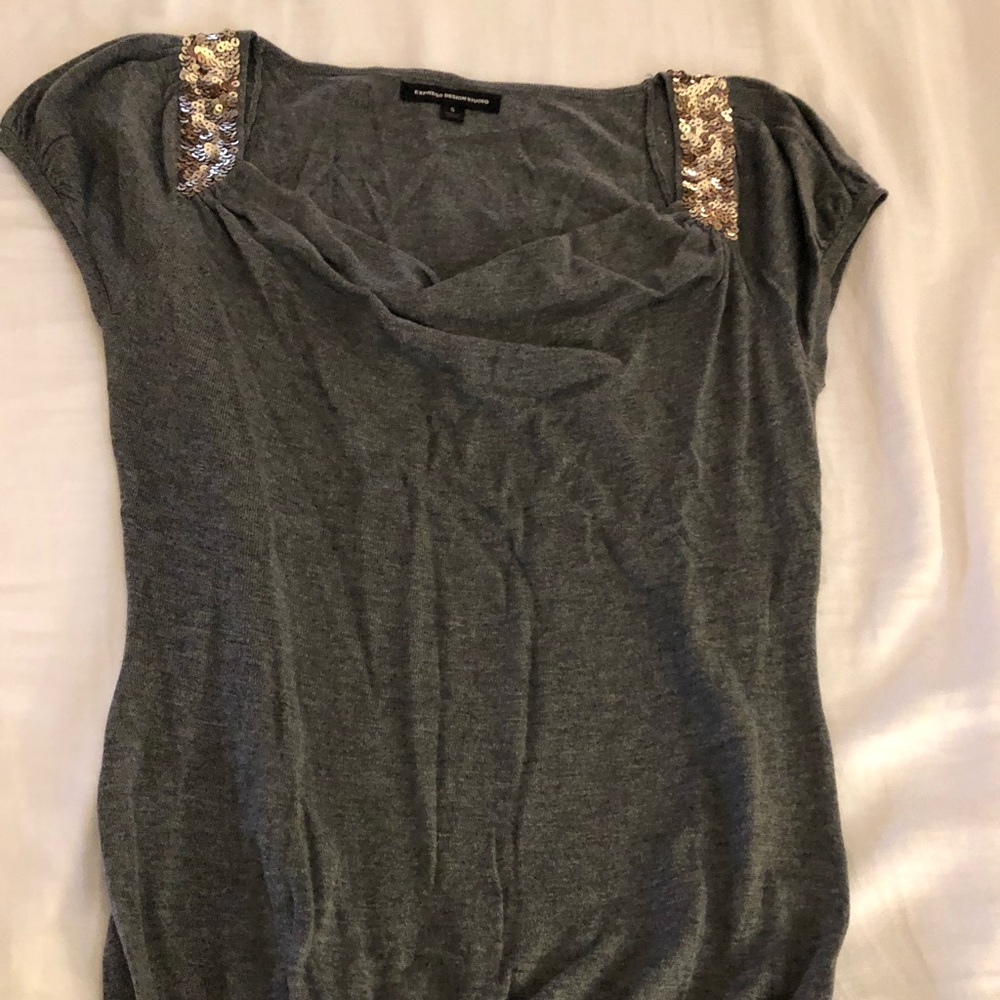 Express, size M grey sweater